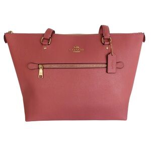 COACH Crossgrain Leather Gallery Tote